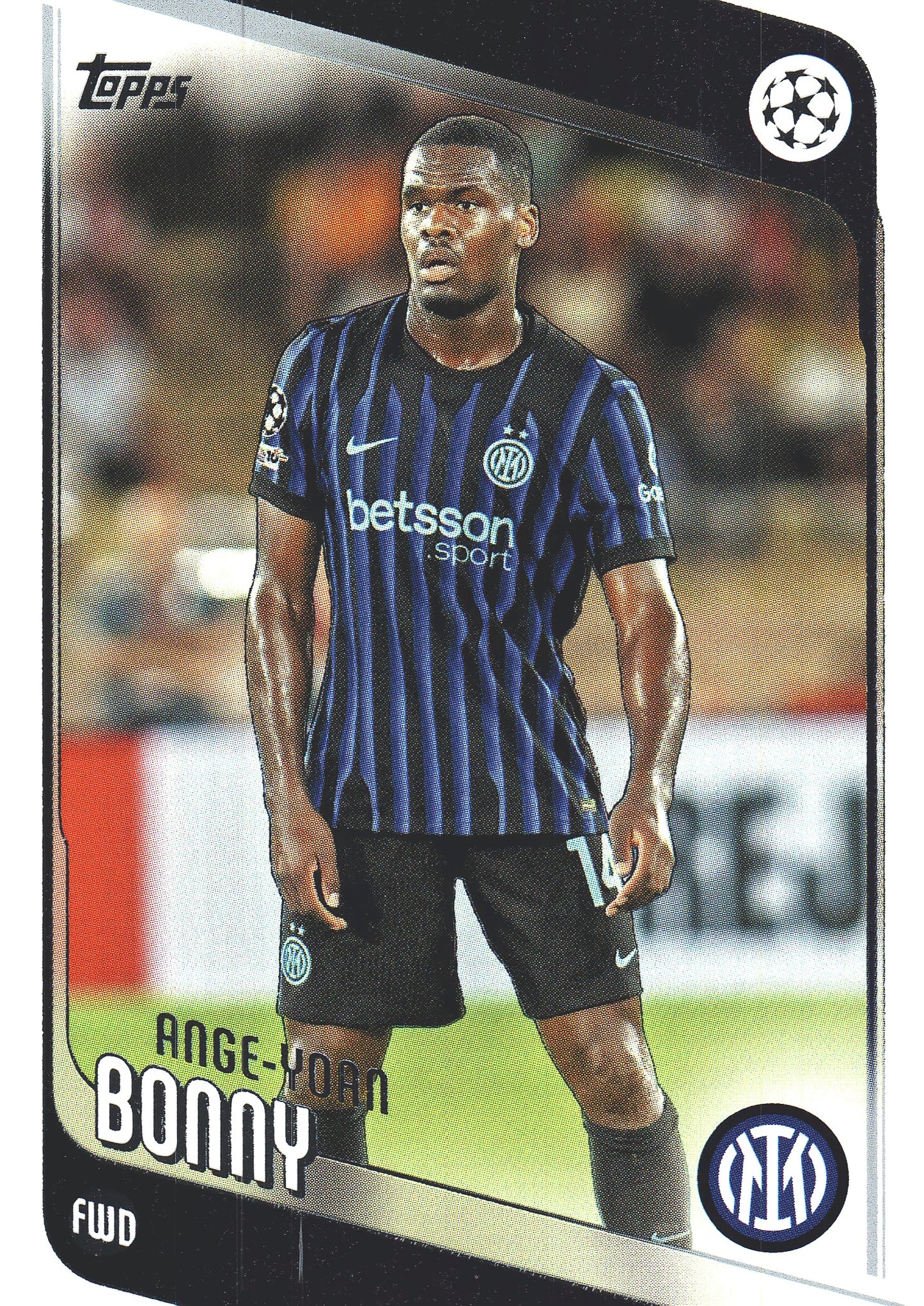 2025 Topps UCC Ange-Yoan Bonny #116 Inter Milan