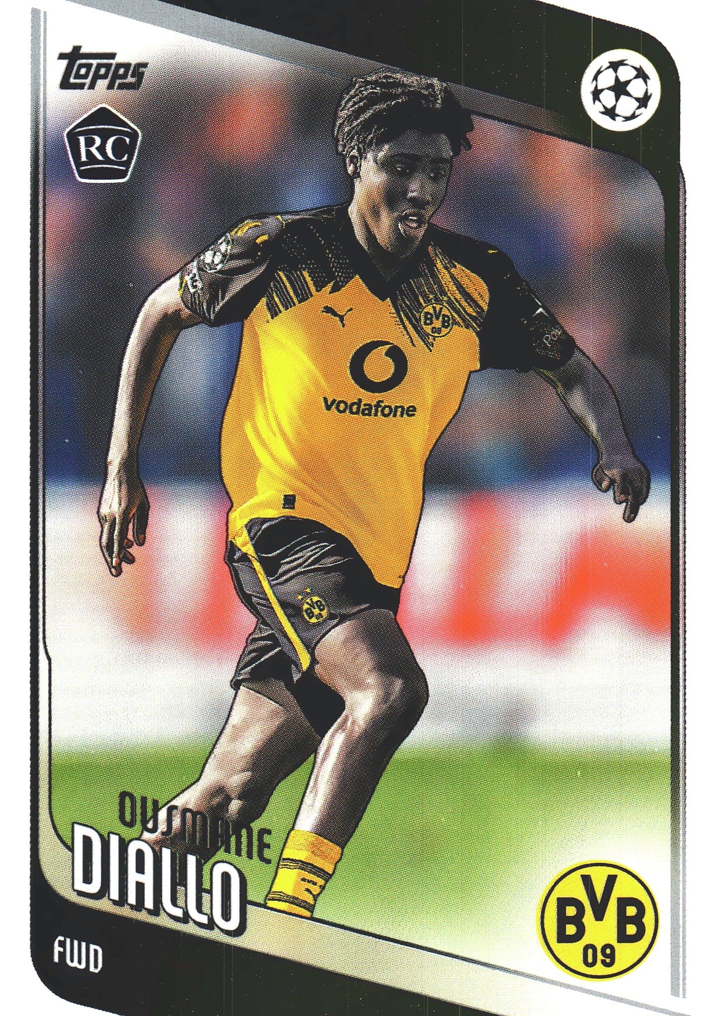 2025 Topps UCC Ousmane Diallo RC #120 Borussia Dortmund