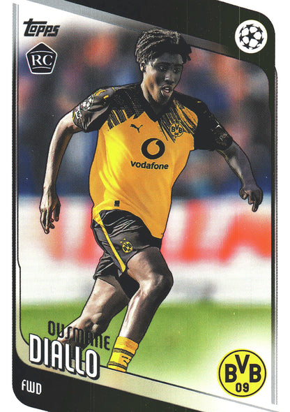 2025 Topps UCC Ousmane Diallo RC #120 Borussia Dortmund