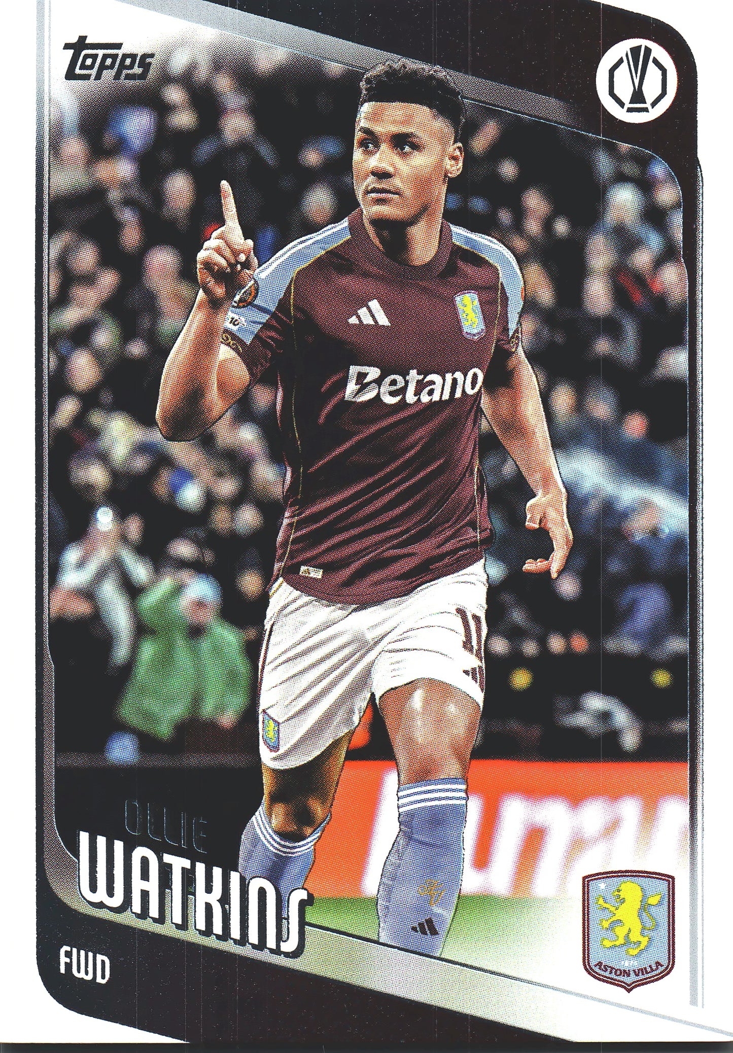 2025 Topps UCC Ollie Watkins #124 Aston Villa