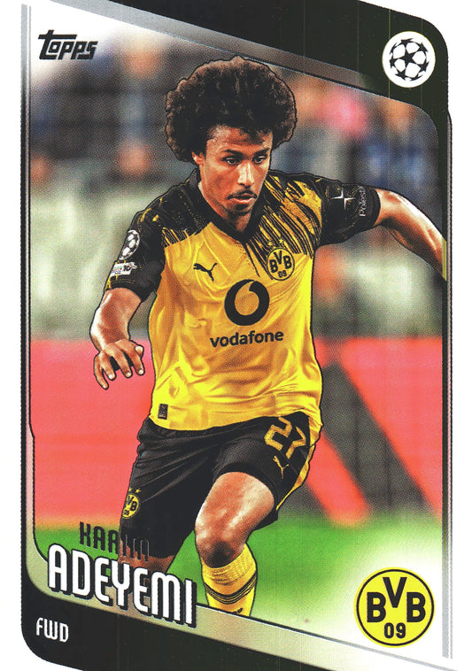 2025 Topps UCC Karim Adeyemi #128 Borussia Dortmund