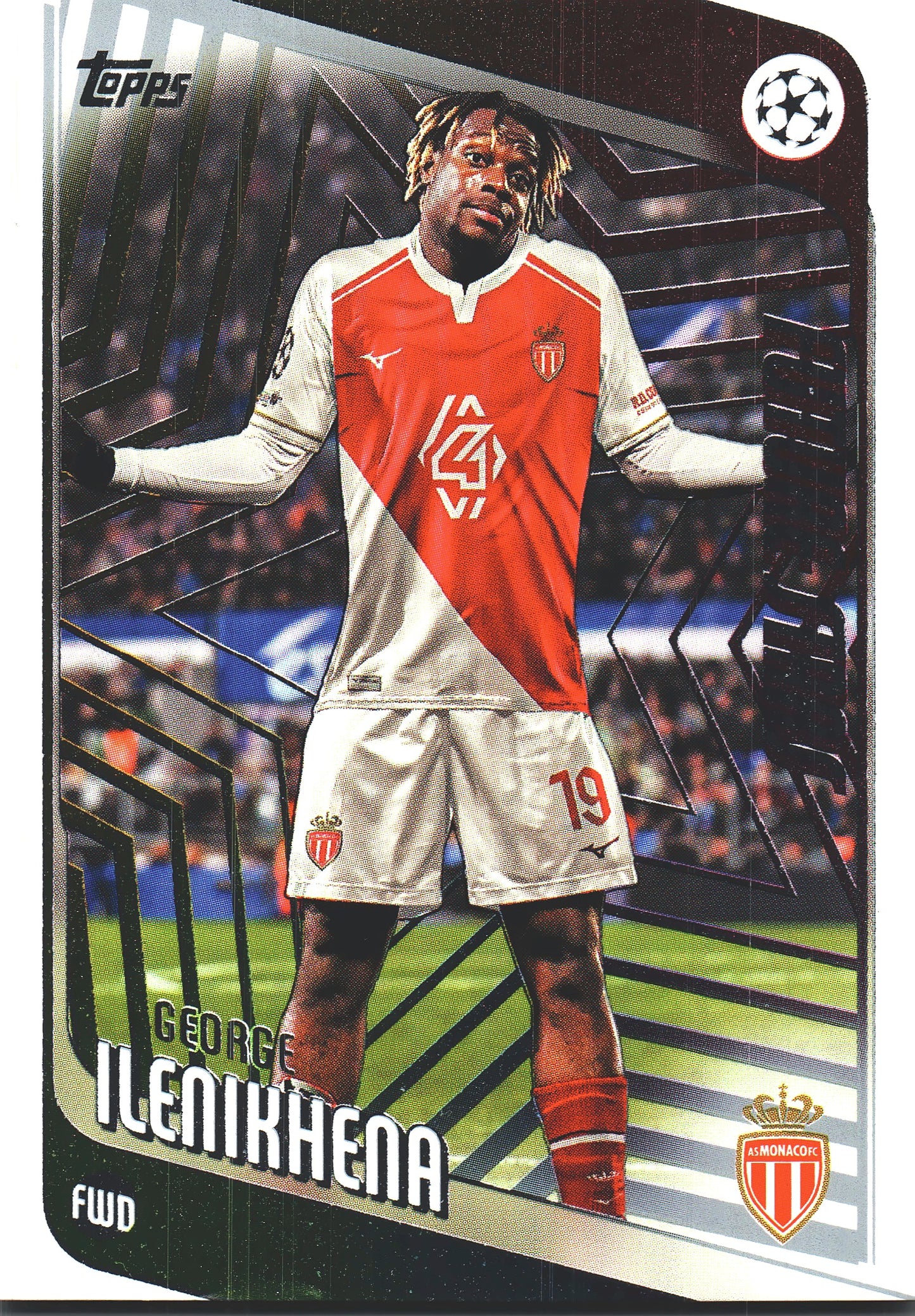 2025 Topps UCC George Ilenikhena Future Stars #129 AS Monaco