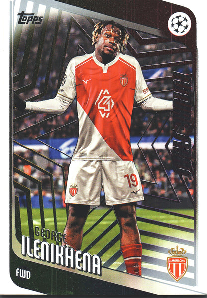 2025 Topps UCC George Ilenikhena Future Stars #129 AS Monaco