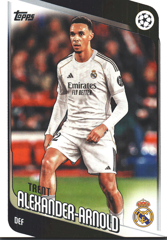 2025 Topps UCC Trent Alexander-Arnold #141 Real Madrid