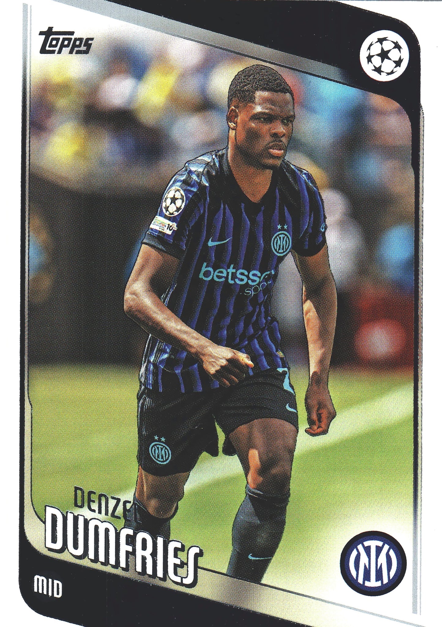 2025 Topps UCC Denzel Dumfries #145 Inter Milan