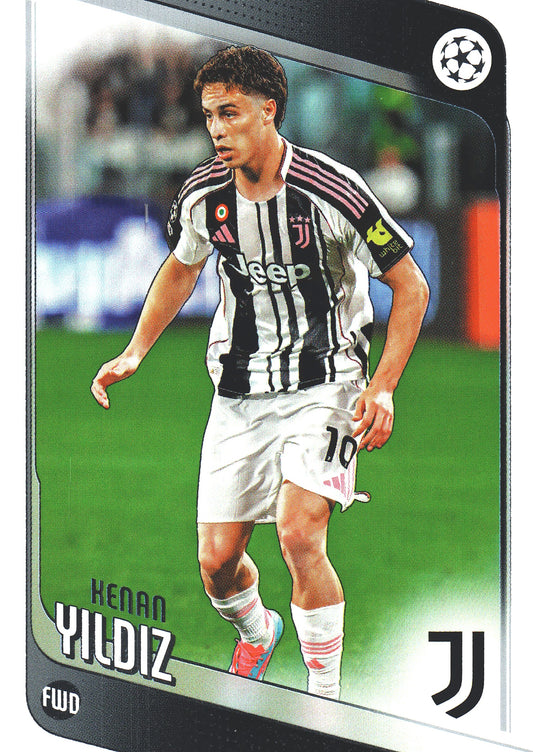 2025 Topps UCC Kenan Yildiz #147 Juventus