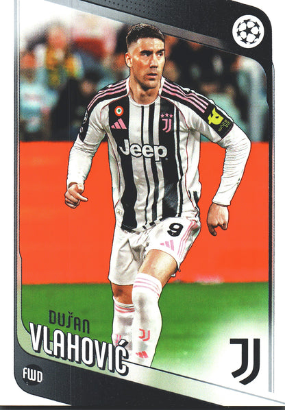 2025 Topps UCC Dusan Vlahovic #175 Juventus
