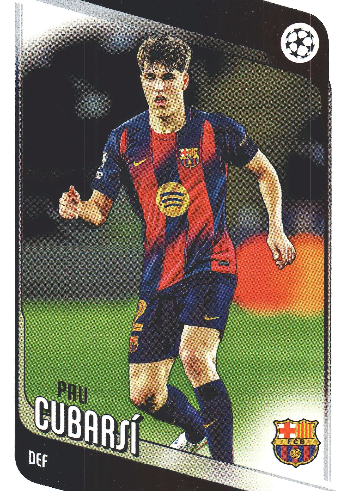 2025 Topps UCC Pau Cubarsi #183 FC Barcelona