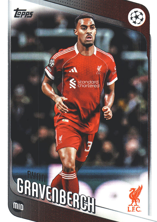2025 Topps UCC Ryan Gravenberch #193 Liverpool