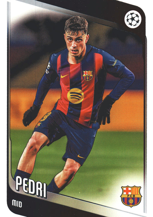 2025 Topps UCC Pedri #196 FC Barcelona