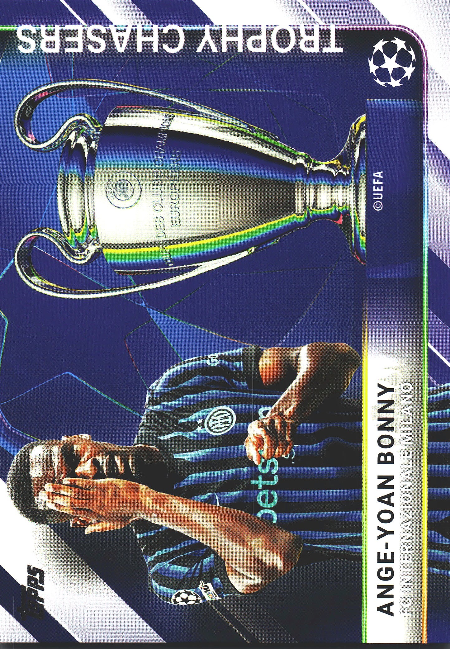 2025 Topps UCC Trophy Chasers Ange-Yoan Bonny #TC-32 Inter Milan
