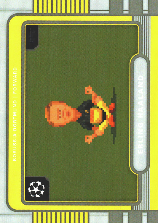2025 Topps UCC 8-Bit Shots Erling Haaland #8B-5 Borussia Dortmund