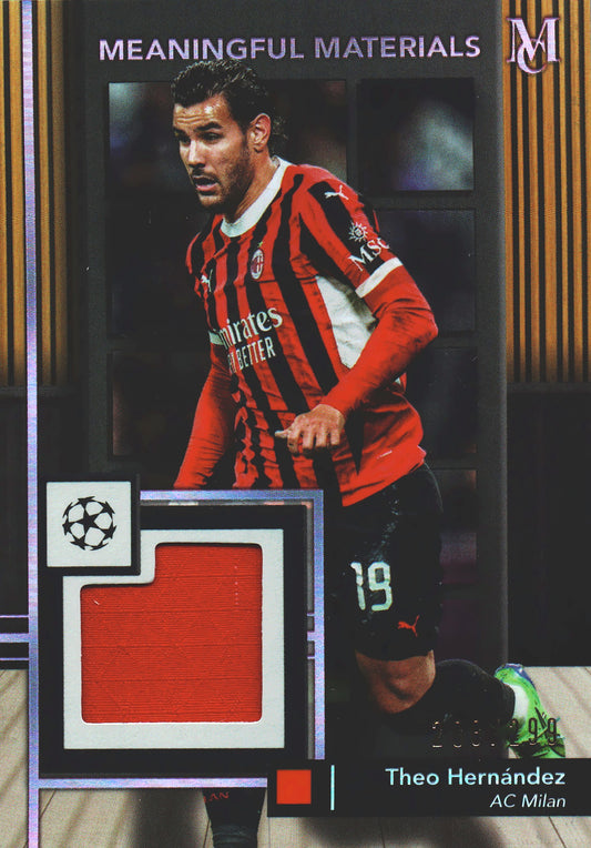 2024 Topps Museum Theo Hernandez Relic /299 #MMSR-TH AC Milan