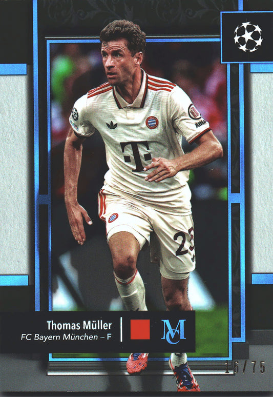 2024 Topps Museum Thomas Müller /75 #27 Bayern Munich