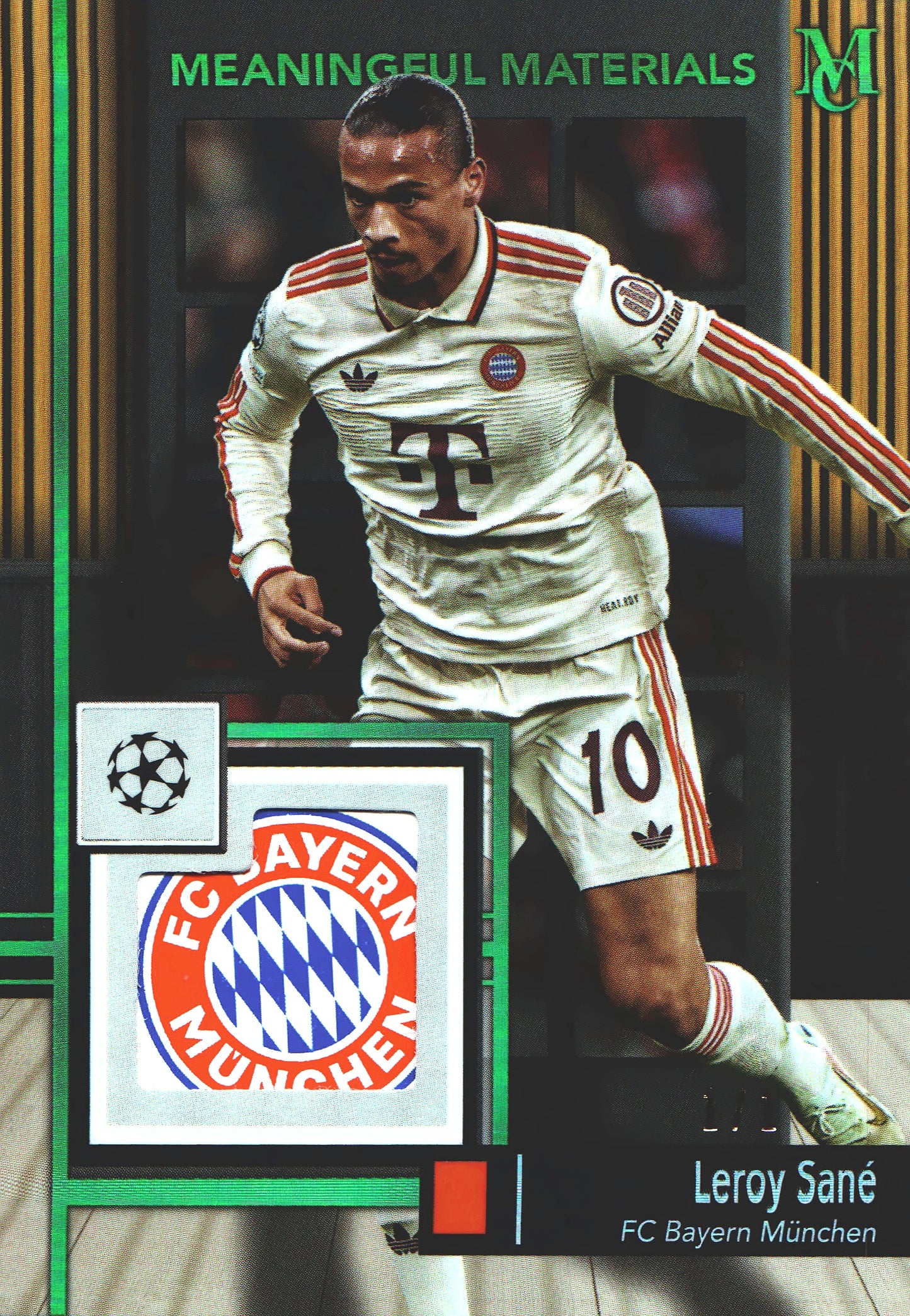 2024 Topps Museum Leroy Sané Relic Logo 1/1 #MMSR-LS Bayern Munich