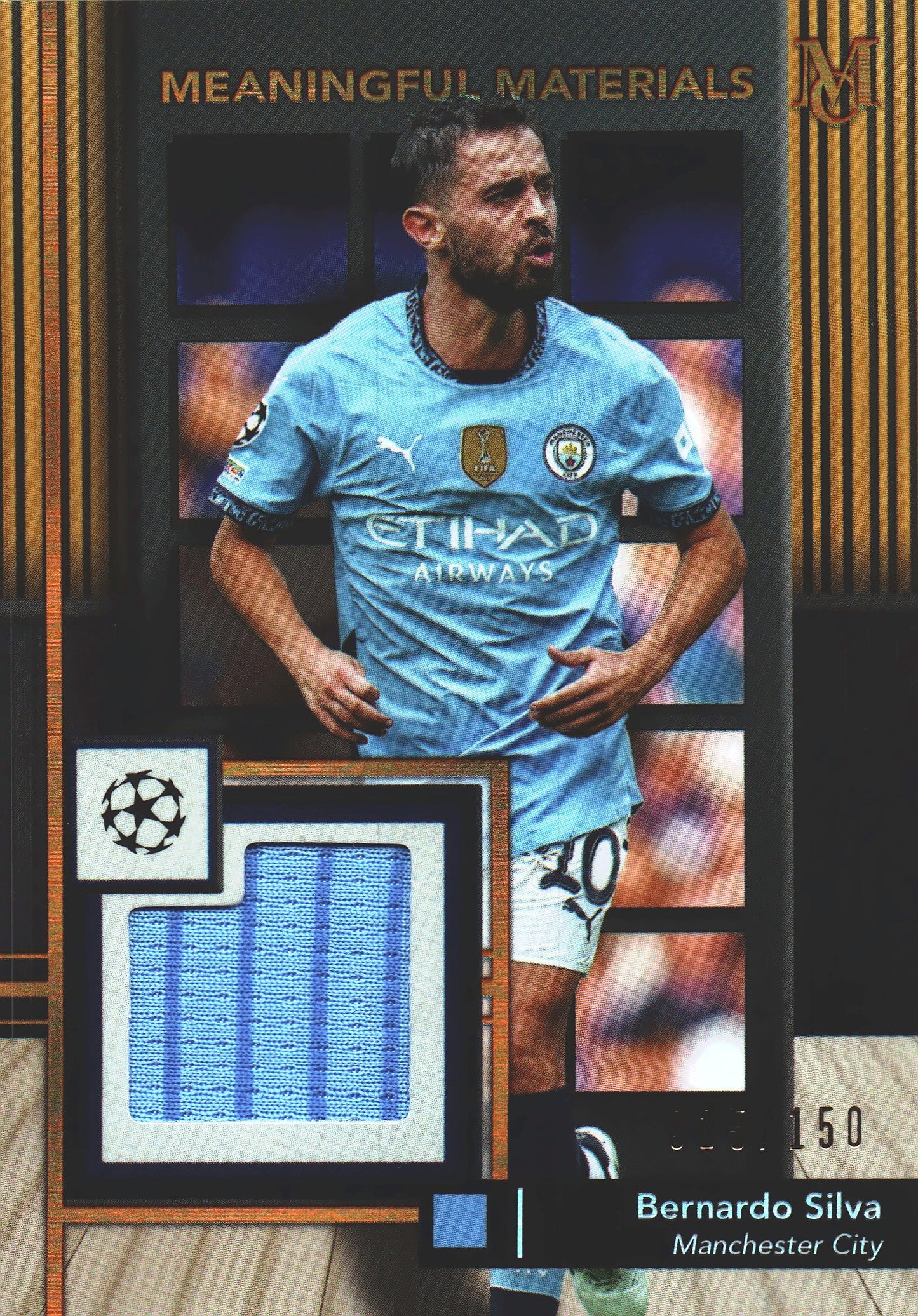 2024 Topps Museum Bernardo Silva Relic /150 #MMSR-LV Manchester City