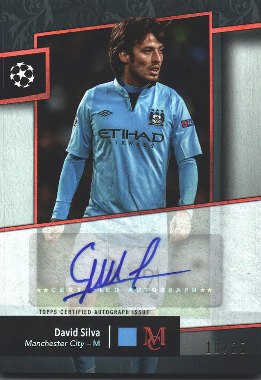 2024 Topps Museum David Silva Auto /25 #AA-DS2 Manchester City
