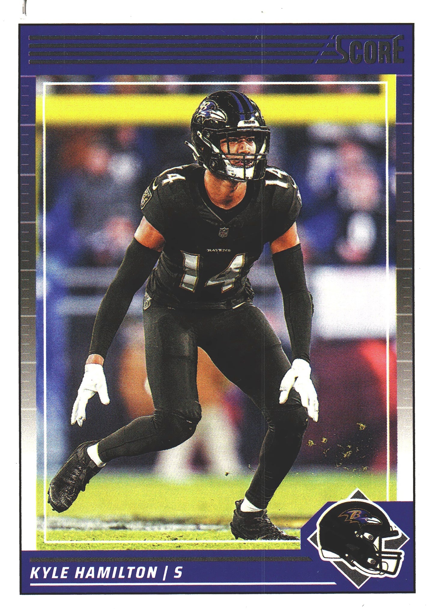 2024 Panini Score Kyle Hamilton #25 Baltimore Ravens