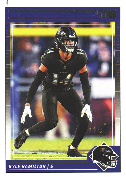 2024 Panini Score Kyle Hamilton #25 Baltimore Ravens