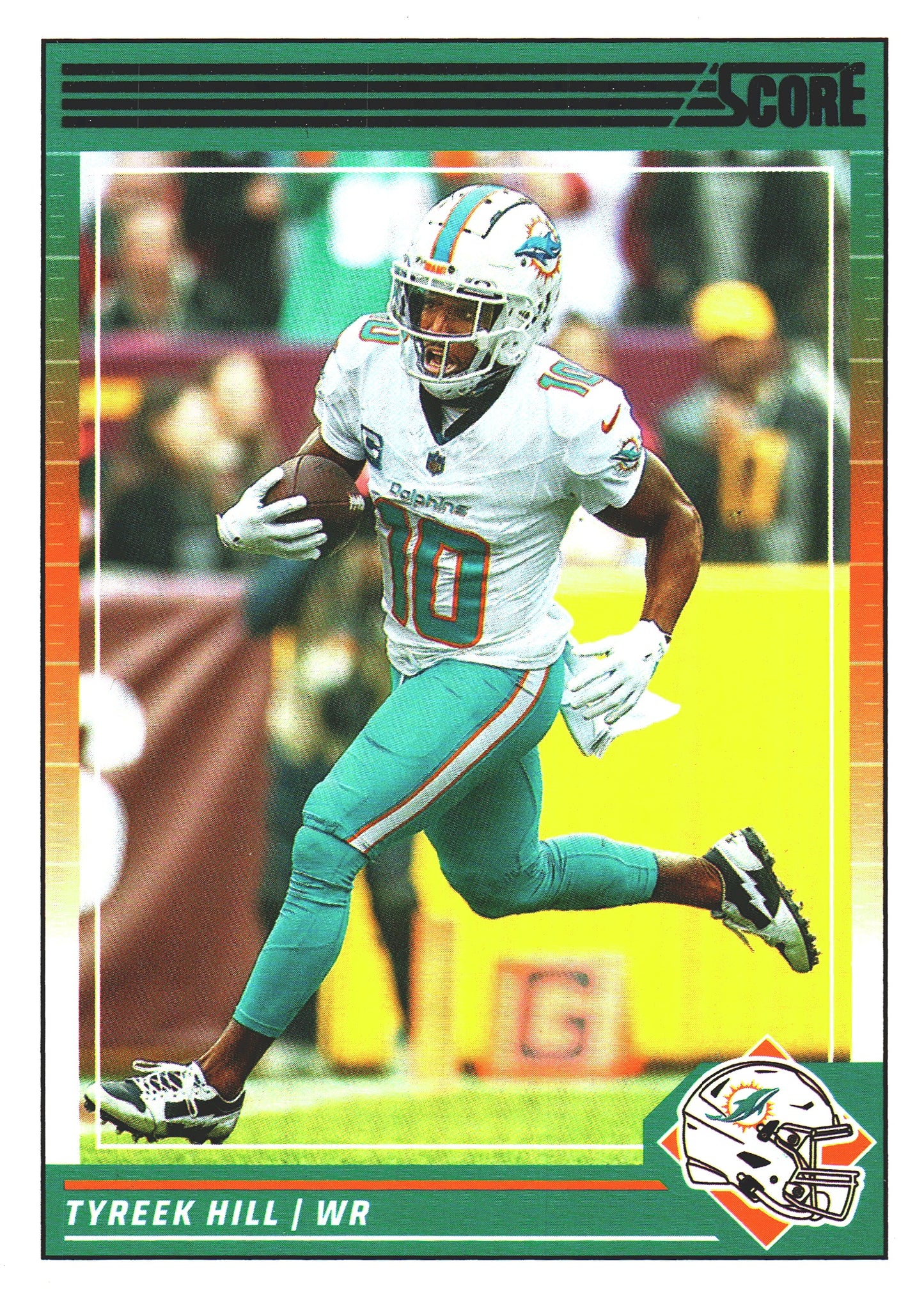 2024 Panini Score Tyreek Hill #176 Miami Dolphins