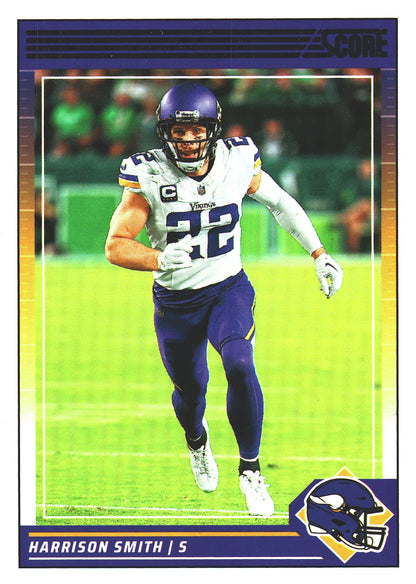 2024 Panini Score Harrison Smith #187 Minnesota Vikings