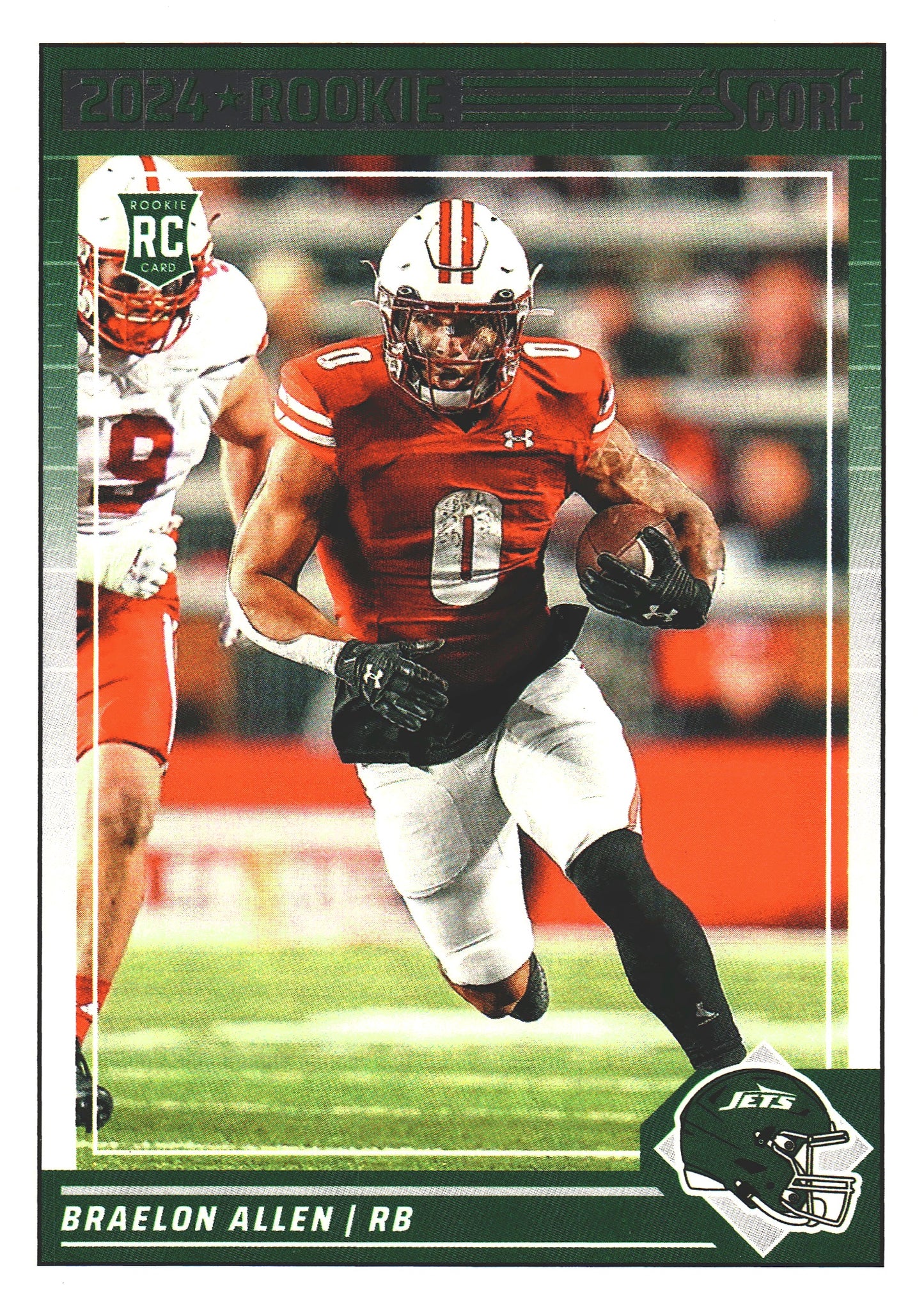 2024 Panini Score Braelon Allen RC #390 New York Jets