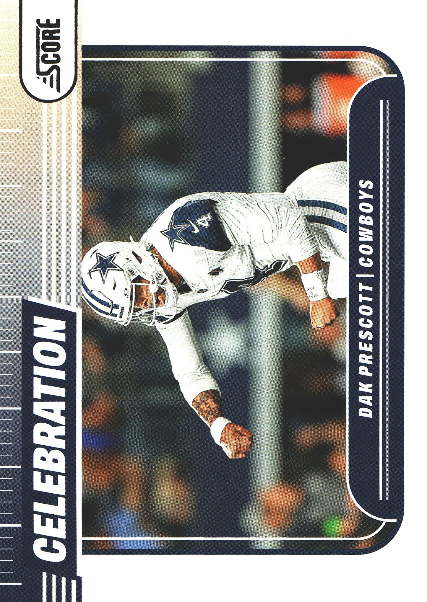 2024 Panini Score Dak Prescott Celebration #C-DPT Dallas Cowboys