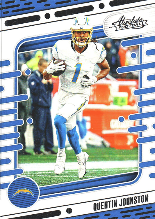 2024 Panini Absolute Quentin Johnston #60 Los Angeles Chargers