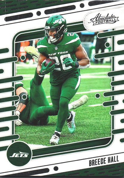 2024 Panini Absolute Breece Hall #84 New York Jets