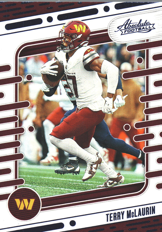 2024 Panini Absolute Blue Parallel Terry McLaurin #99 Washington Commanders