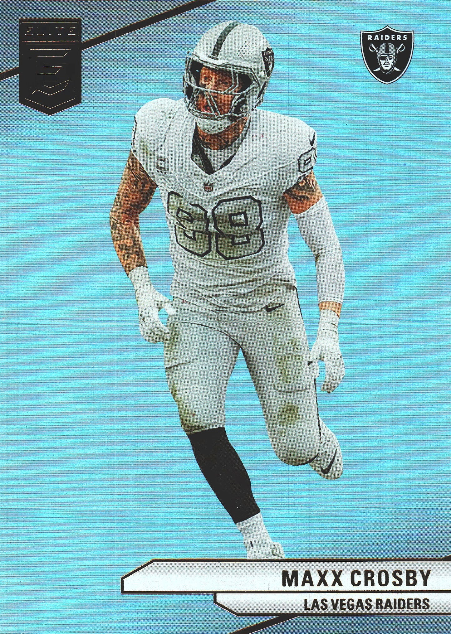 2024 Panini Donruss Elite Maxx Crosby #61 Las Vegas Raiders
