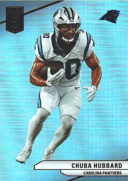 2024 Panini Donruss Elite Chuba Hubbard #73 Carolina Panthers