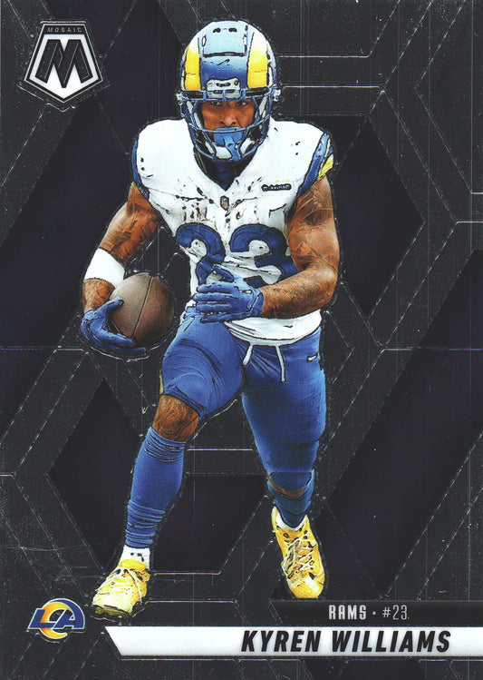2025 Panini Mosaic Kyren Williams #136 Los Angeles Rams