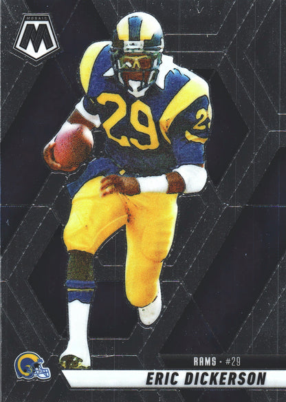 2025 Panini Mosaic Eric Dickerson #154 Los Angeles Rams