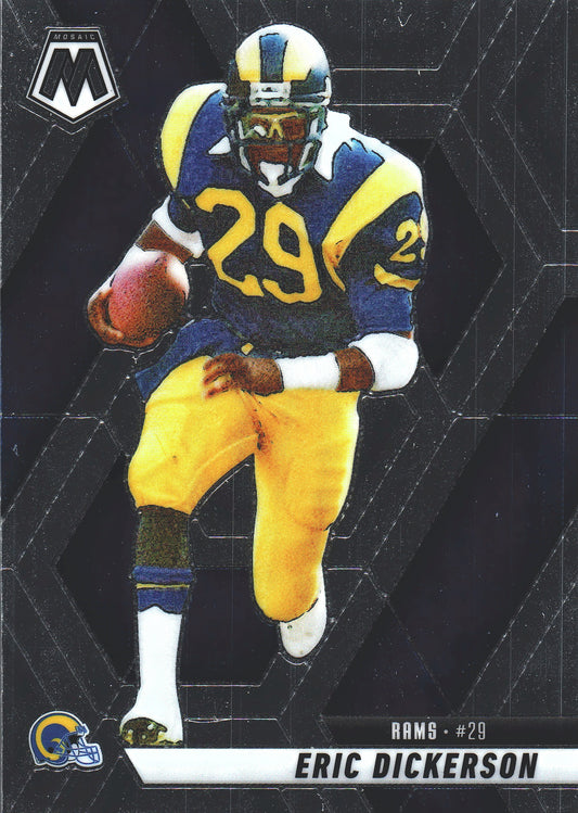 2025 Panini Mosaic Eric Dickerson #154 Los Angeles Rams