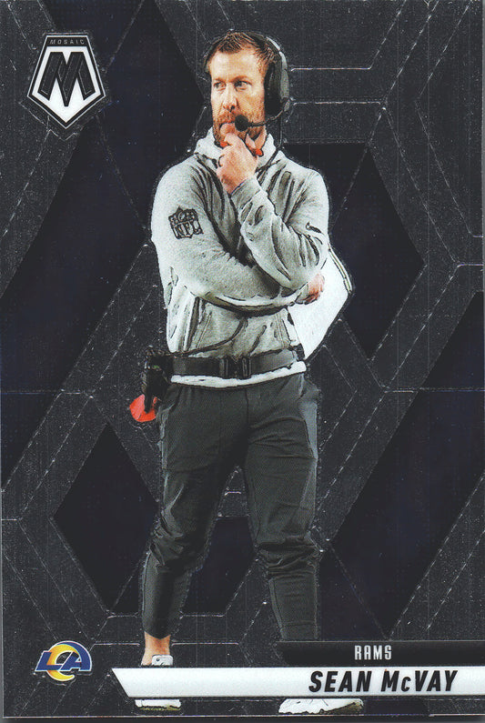 2025 Panini Mosaic Sean McVay #238 Los Angeles Rams