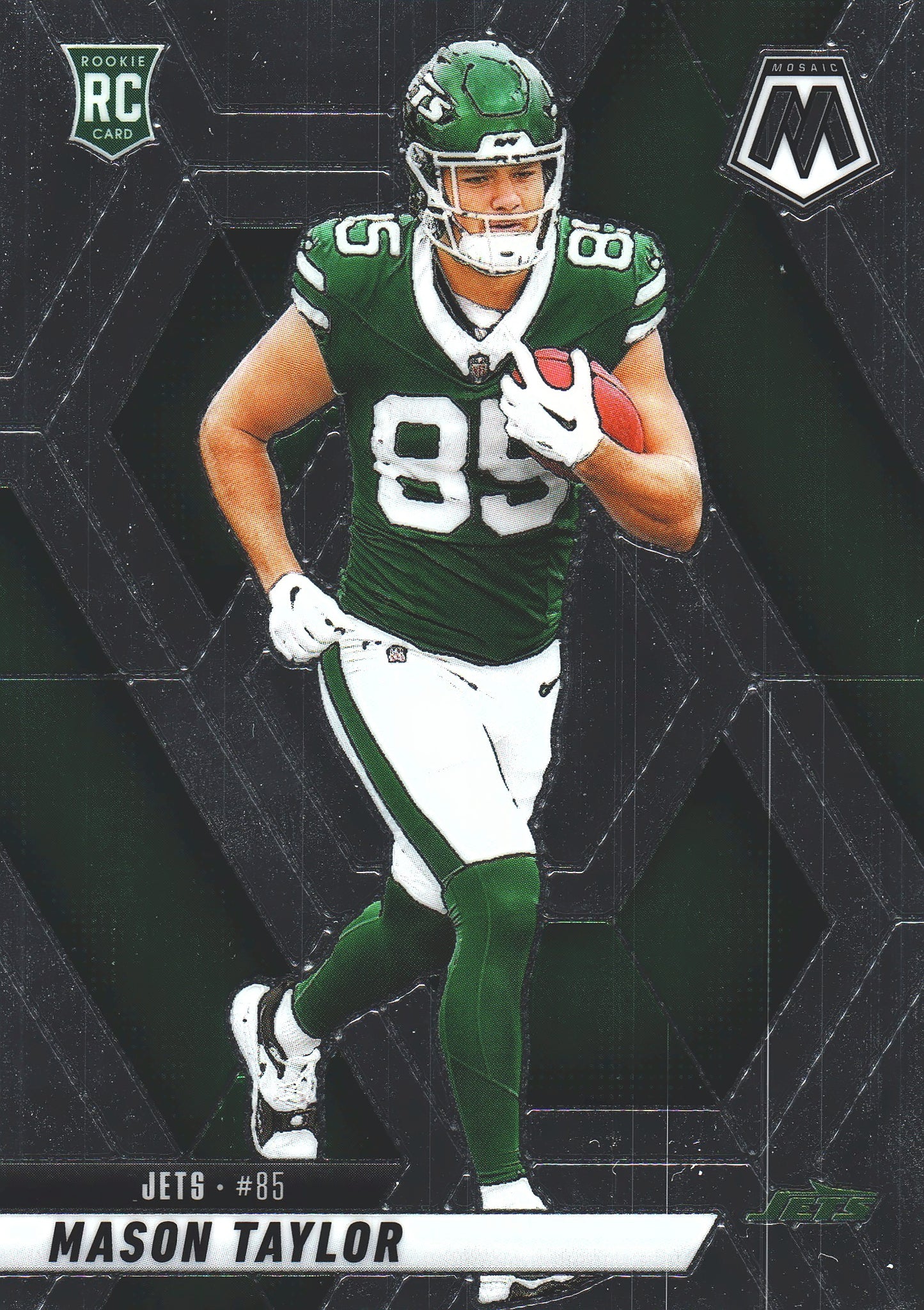 2025 Panini Mosaic Mason Taylor RC #324 New York Jets