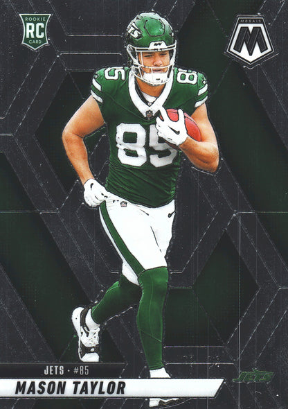 2025 Panini Mosaic Mason Taylor RC #324 New York Jets