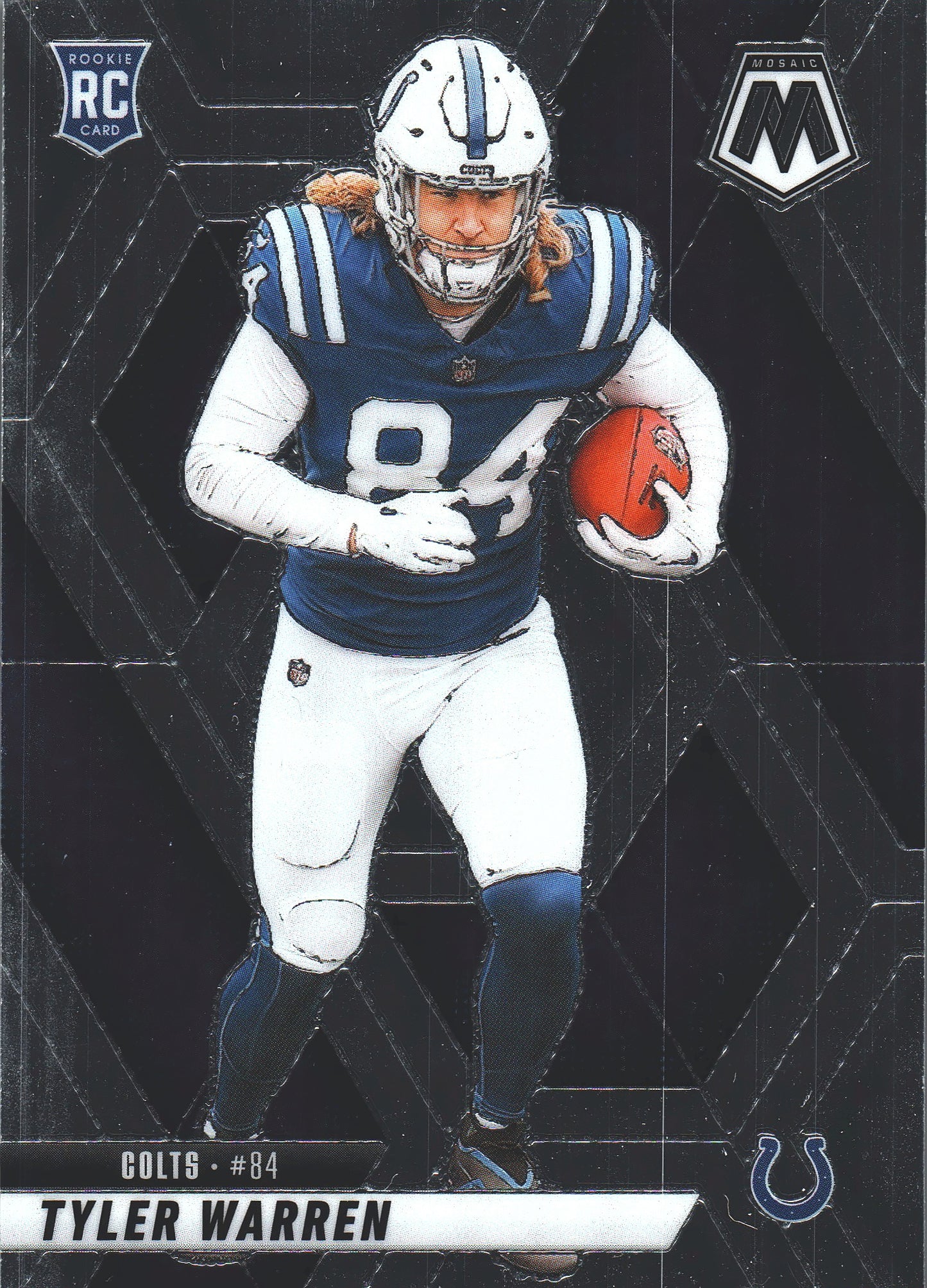 2025 Panini Mosaic Tyler Warren RC #354 Indianapolis Colts