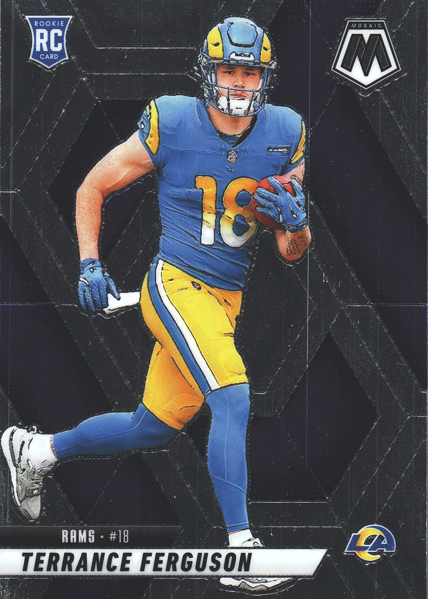 2025 Panini Mosaic Terrance Ferguson RC #364 Los Angeles Rams