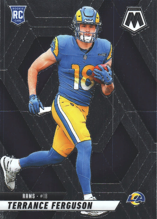 2025 Panini Mosaic Terrance Ferguson RC #364 Los Angeles Rams