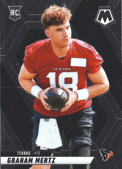 2025 Panini Mosaic Graham Mertz RC #392 Houston Texans