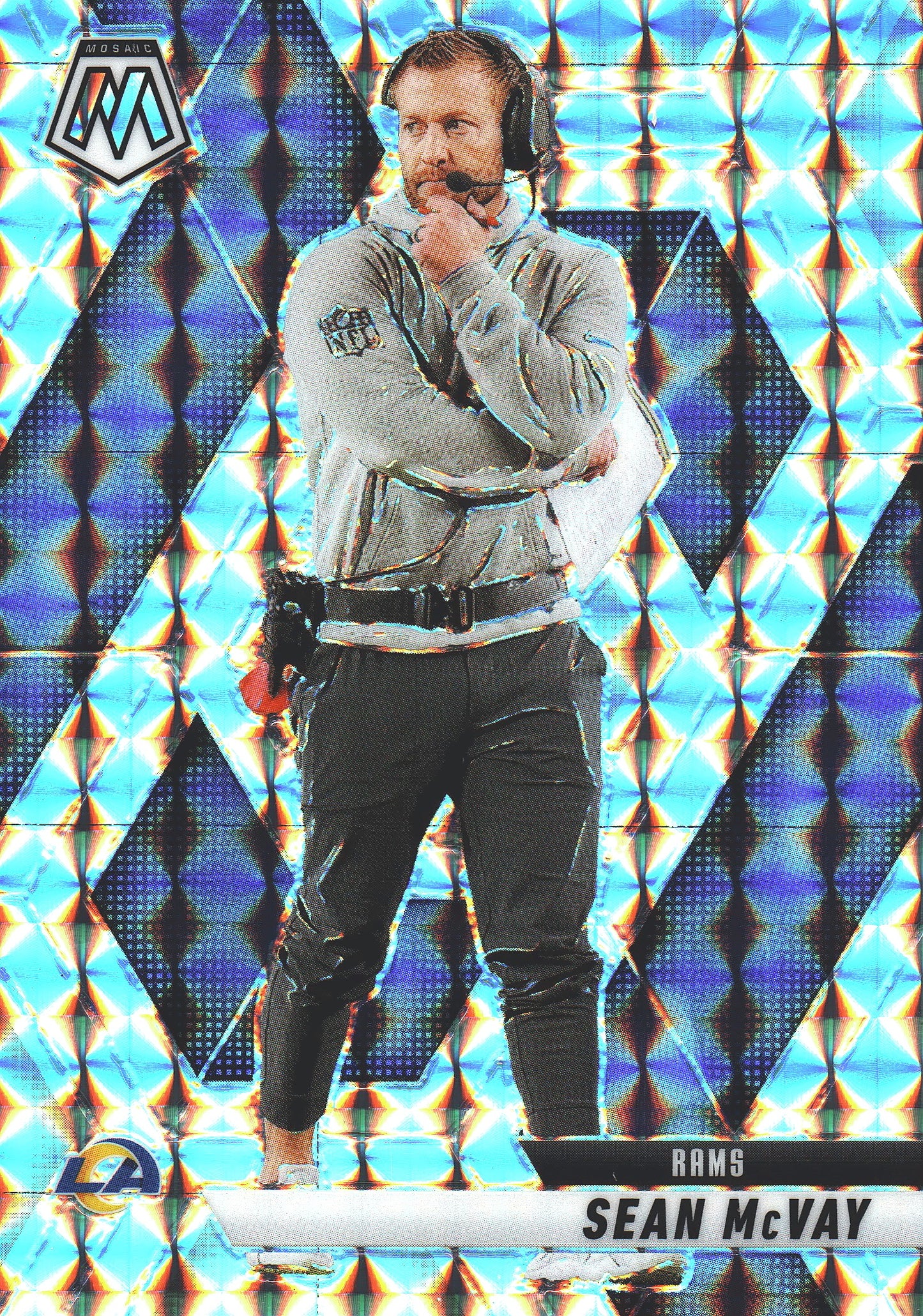 2025 Panini Mosaic Prizm Sean McVay #238 Los Angeles Rams