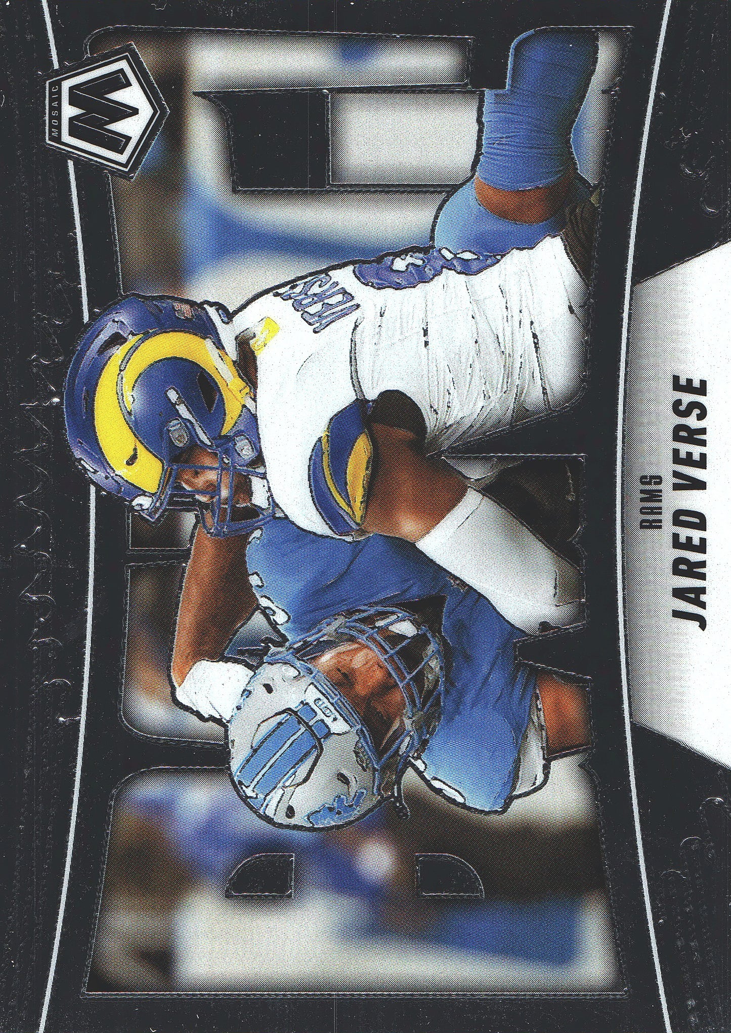 2025 Panini Mosaic Bang Jared Verse #2 Los Angeles Rams