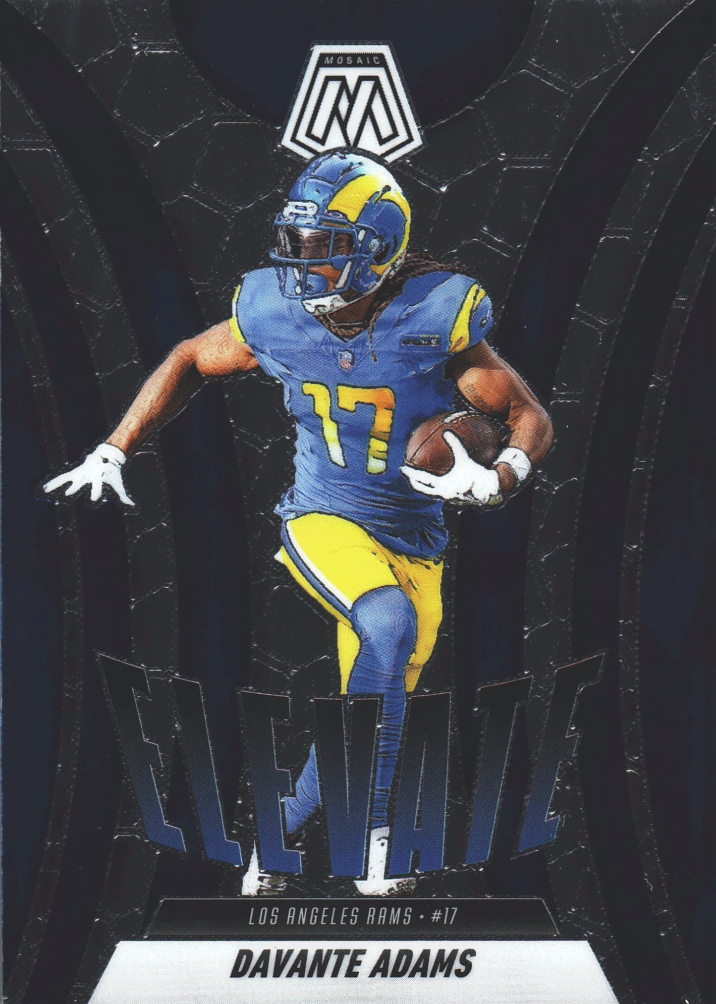 2025 Panini Mosaic Elevate Davante Adams #17 Los Angeles Rams