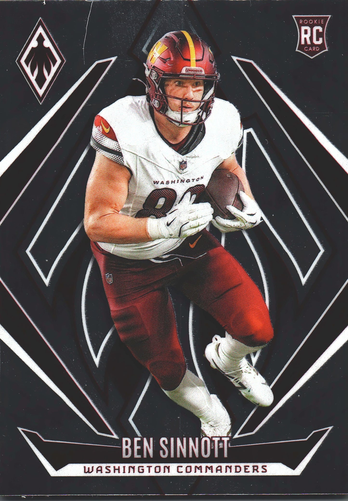 2024 Panini Phoenix Ben Sinnott RC #157 Washington Commanders