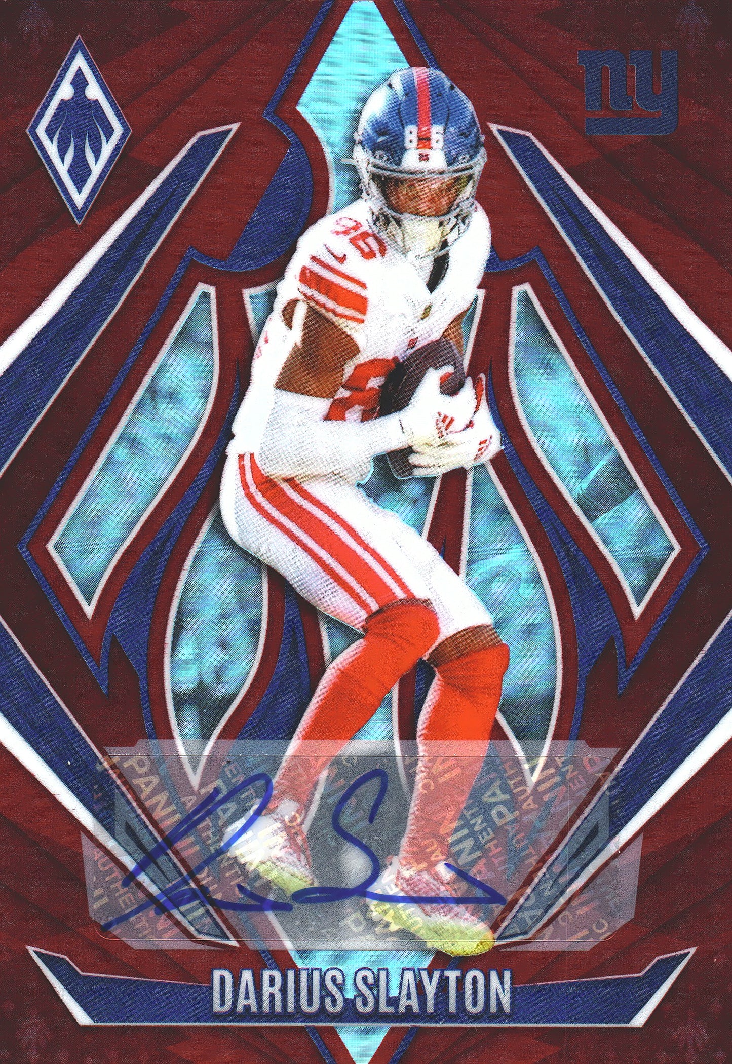 2024 Panini Phoenix Red Autograph /99 Darius Slayton #34 New York Giants
