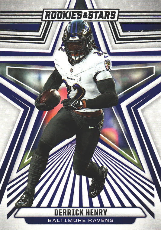 2024 Panini Rookie & Stars Derrick Henry #8 Baltimore Ravens