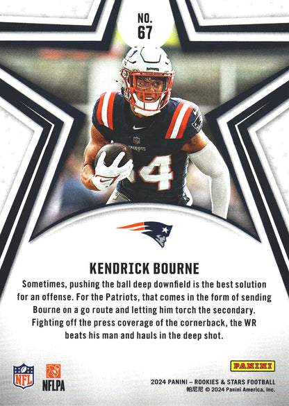 2024 Panini Rookie & Stars Kendrick Bourne #67 New England Patriots