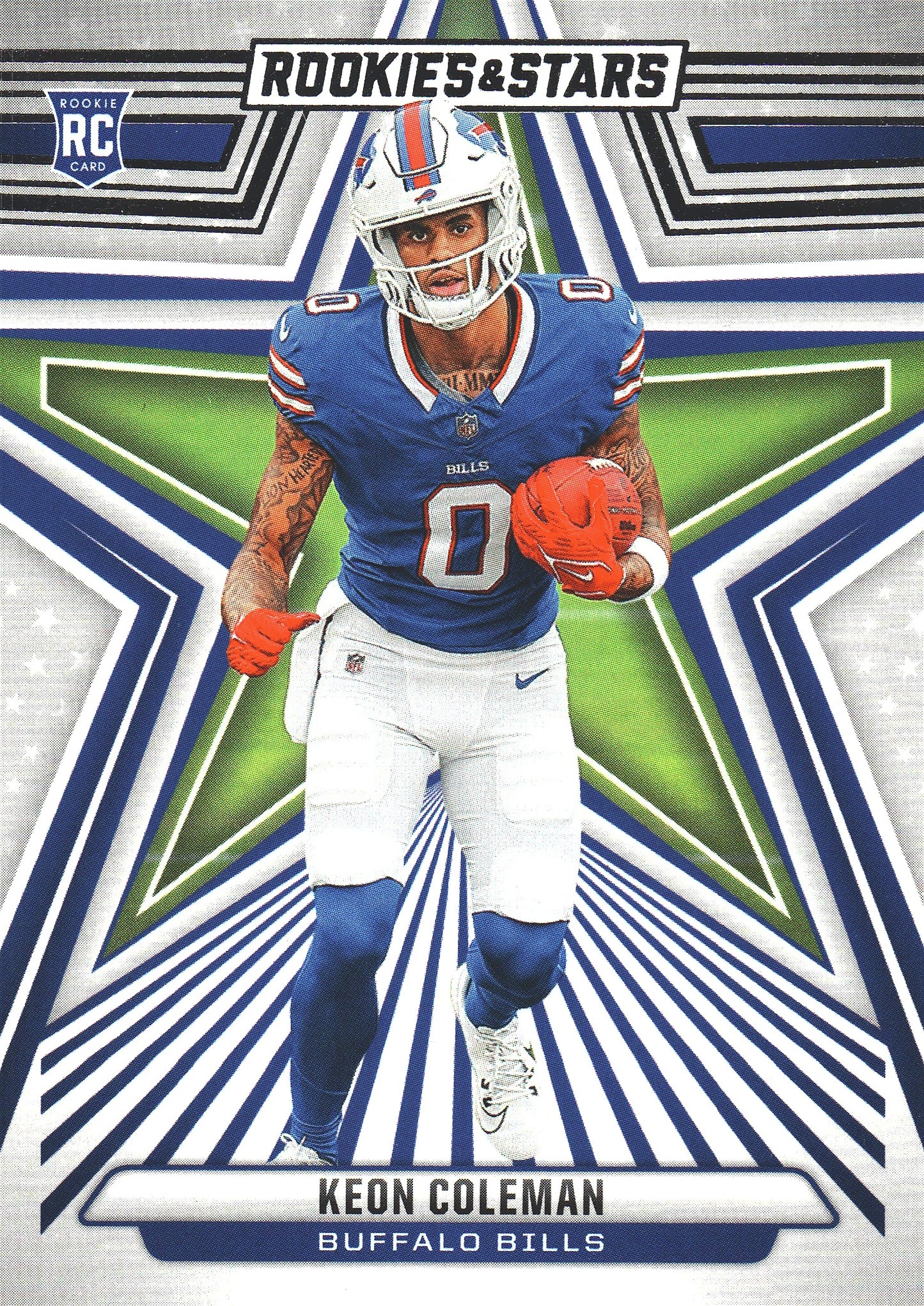 2024 Panini Rookie & Stars Keon Coleman RC #163 Buffalo Bills